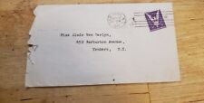 SIGNED LETTER FROM CHANNING POLLOCK: ORIGINAL ENVELOPE: 1943 picture