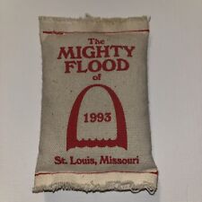 Souvenir Sandbag, The Mighty Flood Of 1993, Mississippi River St. Louis Missouri picture