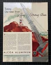 Vintage 1934 Alcoa Aluminum Print Ad picture
