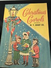 W. T. Grant Co. Grants Department Store Christmas Carols Comic Song Book picture