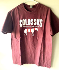 COLOSSUS Built Piece by Piece - Boston Advertising Tee Shirt - Gildan Hammer - L picture