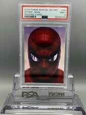 Marvel 2020 Panini 80 Years Spider-Man #C6 Card - PSA 9 picture