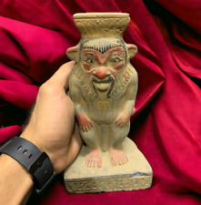 Rare Ancient Egyptian Antiques Bes Statue Egyptian Dwarf God Pharaonic Rare BC picture