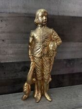Vintage Holland Mold Golden Little Boy Blue 15” Emblem BF Figurine Statue picture