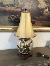 Unique Vintage Hand painted Ginger jar lamp picture