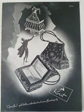 1945 women's Koret purse handbag Bobri art vintage fashion ad picture