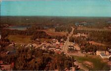 Vintage Postcard Aerial View Longville MN Minnesota 1968                   D-343 picture