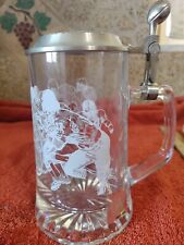 NFL Lidded Glass Stein Pre-Owned picture
