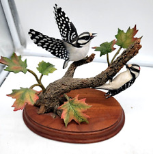 Danbury Mint AUTUMN WONDER by Bob Guge Woodpecker Figurine picture