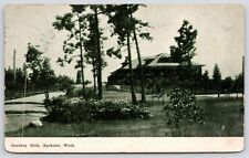 Spokane WA~Country Club Not As Pretty As Ours~Fishing Attractive~1910 Sedalia MO picture