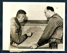 WWII US COL EVANS CARLSON & MAJ JAMES ROOSEVELT PACIFIC MISSION 1942 Photo Y 246 picture
