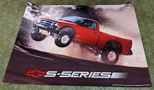 1994 S10 CHEVROLET S-SERIES PICK UP TRUCK PICKUP 3 POSTER S15 GM  picture