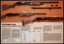 1983 MOSSBERG 500 500AGDVX, 500EGV, 500CG Youth Model Rifle 2-pg AD picture
