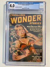 Thrilling Wonder Stories #84 (v35 #3 1950) Standard BRADBURY/BERGEY CVR CGC 4.0 picture