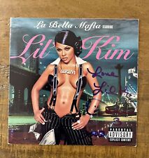 Lil Kim Signed La Bella Mafia CD Cover Autograph With Inscription picture