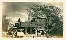 1936 US Army Hawaii Photo Army Day  Field Artillery 10 Ton Artillery Tractor picture
