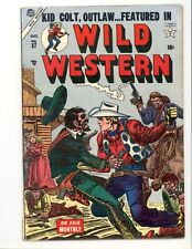 Wild Western 37 VG/F Kid Colt Atlas Western 1954 picture