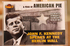 2001 Topps American Pie: JOHN F. KENNEDY - Remnants from the Berlin Wall picture