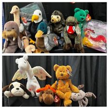 Amazing lot of beanie babies 1990’s Some Rare With Errors Retired picture