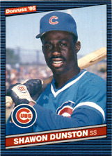 1986 Donruss Baseball #311 Shawon Dunston Chicago Cubs picture