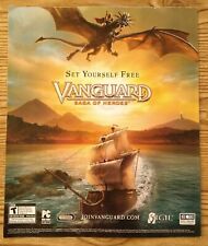 Vanguard: Saga of Heroes PC 2007 Print Ad/Poster Official Big Box MMO Promo Art picture