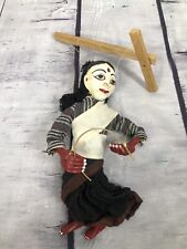 vtg Indonesian Thai Burmese marionette string puppet picture