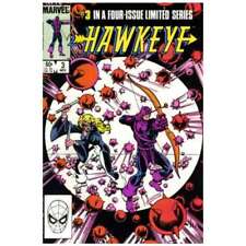 Hawkeye (1983 series) #3 in Near Mint minus condition. Marvel comics [i picture