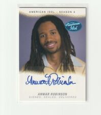 2005 Fleer American Idol: Season 4 Anwar Robinson #SSD-AR Auto picture