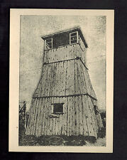Mint 1955 Majdanek Poland Concentration Camp Museum Postcard Guard tower KZ picture