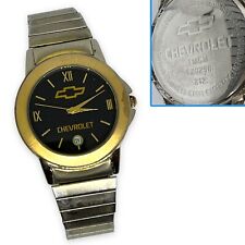Vintage Chevrolet Chevy Wristwatch Official Licensed Black Dial TX0298 Rare picture
