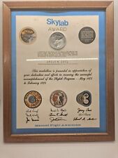 1974 Skylab Award Presentation with Skylab Coin NASA's Emily Ertl Collection  picture