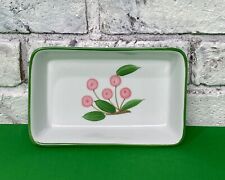 Vintage Scandinavian Design Casserole Dish Cherries Simplicity Collection Pink picture
