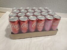 NEW COCA-COLA RASPBERRY SPICED FLAVORED SODA 24 PACK 12 FL oz (355mL) Cans picture