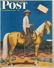The Saturday Evening Post September 18 1943 Fred Ludekens Birthday Gift  picture