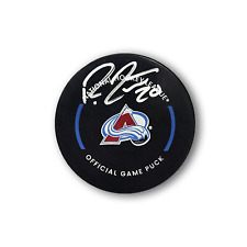 Ross Colton Autographed Colorado Avalanche Official Hockey Puck picture