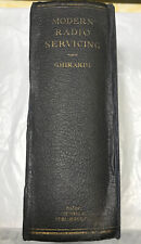 Modern Radio Servicing Alfred A. Ghirardi 1935 1ST ED Illustrated HC Antique picture