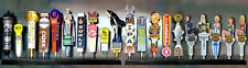 20 BEER TAP HANDLE DISPLAY (2EACH) TO HOLD 20 - WALL MOUNTED INCLUDES BRACKETS picture
