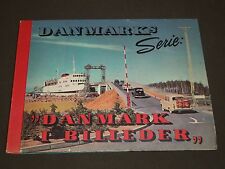 1950'S DANMARKS SERIE I BILLEDER BUILDING TOBACCO CARDS ALBUM - KD 3187 picture