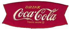 Coca Cola Fishtail Vintage Embroidered Patch 3 3/4