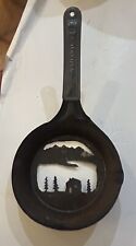 Antique National Western Frying Pan  Folk Art/ One Of A Kind picture