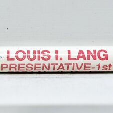 1986 Louis Lou Lang State Representative Skokie Illinois Political Pencil picture