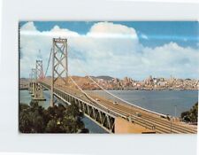 Postcard San Francisco Oakland Bay Bridge San Francsico California USA picture