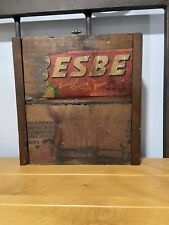 Vintage Herbert Bucks California Grape Crate Panel Besbet Farms 1940-50’s picture
