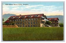 Mills School, Manoa Valley Hawaii HI Postcard picture