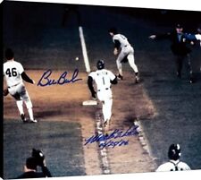 Mookie Wilson and Bill Buckner Canvas Wall Art - The Curse Continues picture