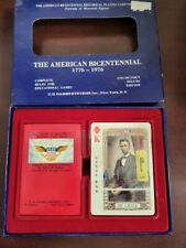 Vintage Playing Cards The American Bicentennial Portraits  Civil War picture
