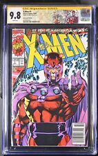 CGC 9.8 X-MEN #1 Rare Newsstand Magneto Cover - Signed By Jim Lee - Custom Label picture