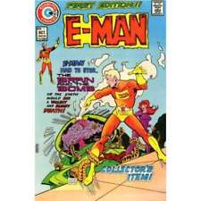 E-Man (1973 series) #1 in Fine condition. Charlton comics [m| picture