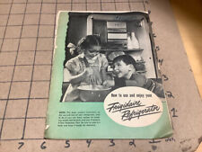 vintage booklet: 1947 how to use & enjoy your FRIGIDAIRE REFRIGERATOR24pgs picture