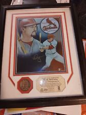 Mark Mcgwire Signed Lithogram With Coin And COA picture